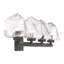 Éclairage pour salle de bain 4 lumières Summit en noir mat-120236044-120236043-120236038