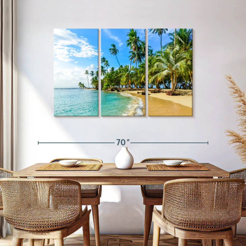 Kavia San Blas Shore, 36" H x 57" W