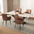 Modern and Contemporary Faux Leather Dining Chairs-1216508362