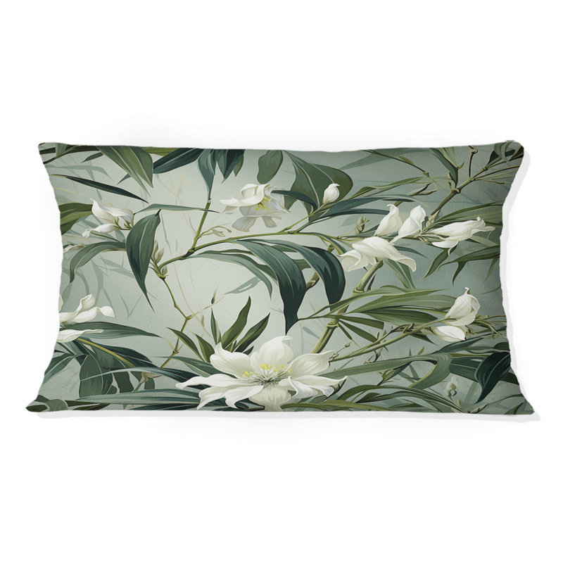 Floral Throw Pillow