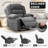 Wide Recliner Chair for Living Room, Rocking Nursery Glider with Cup Holder & Side Pockets-1334964906