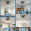 Ventilateur de plafond en cristal avec lumières Luxury