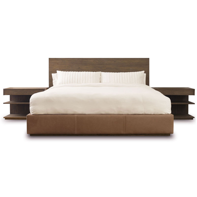 Laguna Leather Bed, Queen