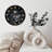 Stone Mountain Moonlit Night Wall Clock