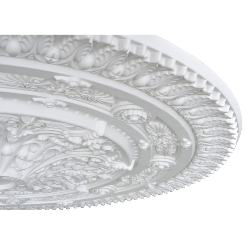 37'' H x 37'' W x 1.5'' D Ceiling Medallion