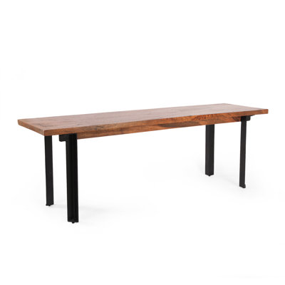 Wood Bench by 17 Stories