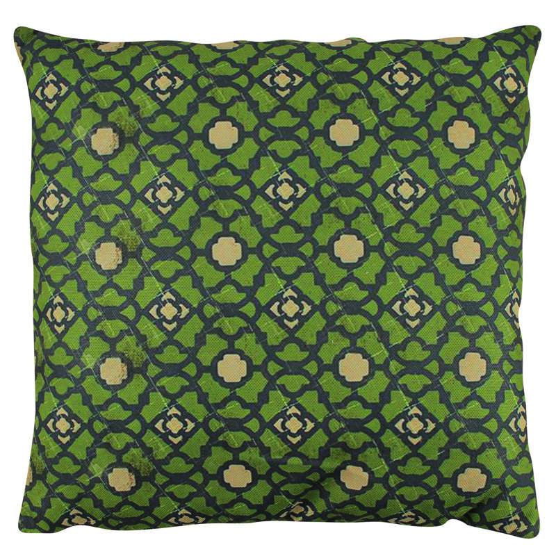 Premium Washable Cushion, 17.0 x 17.0 Inches, 50% Cotton / 50% Polyester, Silicone Filling, Concealed Zip | Soft, Comfortable & Ironable | Perfect for Home Decor, Living Room & Bedroom Accents