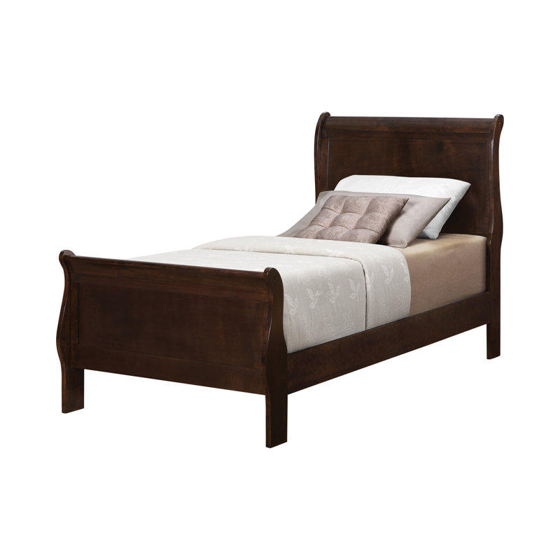 Wyat Bed, Cappuccino, Twin