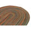 Hand Knotted Wool Area Rug in Brown