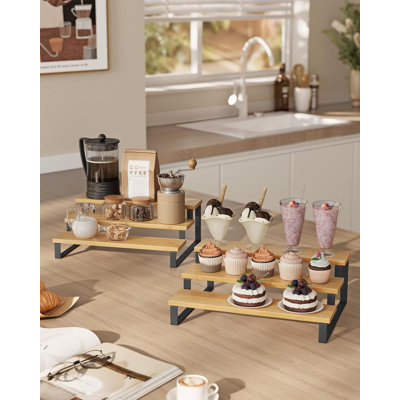 Takhi Steel Spice Rack with Adjustable Racks