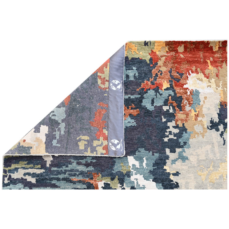 Abstract Indoor Rug, Rectangle 6' x 9'