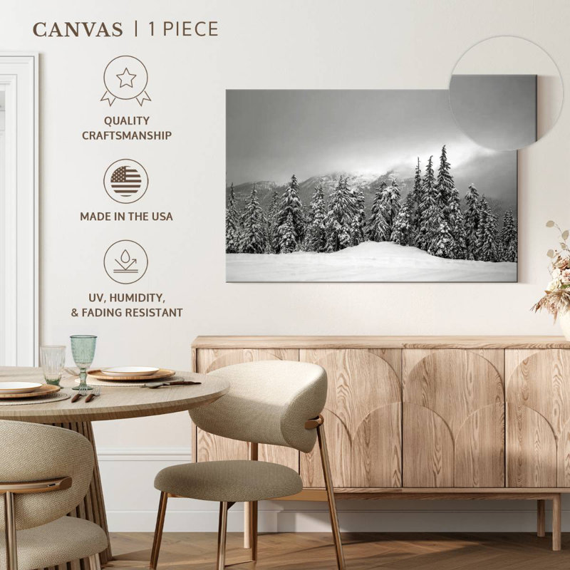 Paysage d'hiver Alvord Whistle, H 32 po x l 48 po
