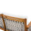 Comfort Patio Dining Sets Acacia Wood Rope Modern Set For Patio Home