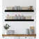 Emerald Lee 2 Piece Oak Floating Shelf