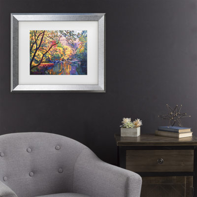 David Lloyd Glover, «Color Reflections», art encadré mat