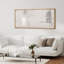 "Minimal Landscape", texture minimaliste abstraite encadrée sur toile-96074571-111664973