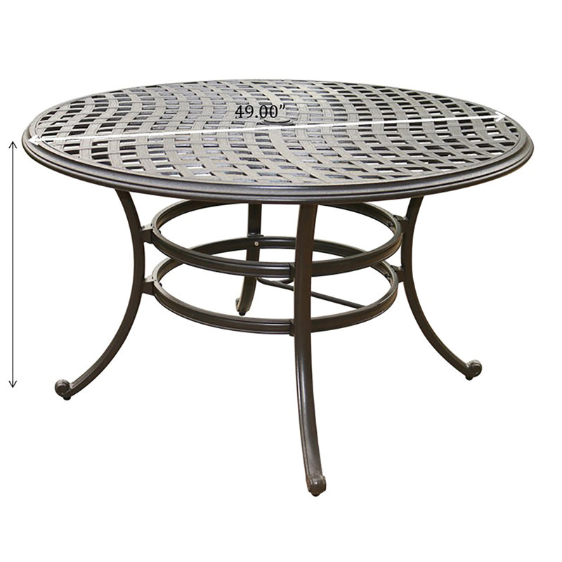 Rectangle DIning Table, Espresso Brown