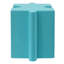 Table d'appoint, table modulaire à bord concave Mgo - acheter simple ou combiner pour des aménagements personnalisés, intérieur et extérieur, couleur bleu clair-130203285-130203287