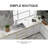 28'' L Single Bowl Stainless Steel Kitchen Sink