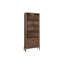 Bibliothèque Tranquility, assemblage minimal requis, finition noyer