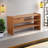 Nordic Solid Wood Shoe Cabinet Sit-down Locker 7 Pair Solid Wood Shoe Storage Bench