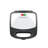 Black+Decker Wm2200Sd Countertop Waffle Iron, Compact, Silver/Black