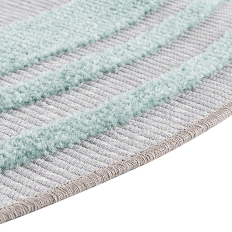 Indoor / Outdoor Rug, Round 5'3"
