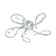 Waite LED 5 Light Semi Flush Ceiling Light