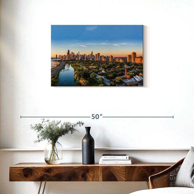 Nicci Chicago Sunset Trip, H 20 po x l 30 po