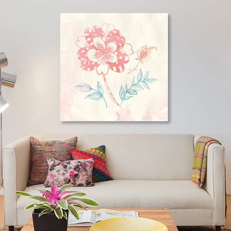 « eastern boho iii » par sauvage pomme portfolio, reproduction d’impression sur toile tendue, H 12 po x l 12 po x P 1,5 po