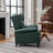 Almantas 31.5" W Genuine Leather Push-Back Recliner-1620073984