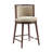 Evalyn Modern Textured Chenille Upholstered Beech Wood Counter Stool in Natural-1689930377-1689930379