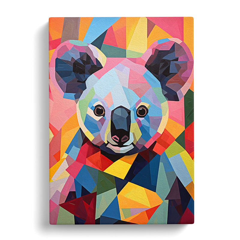 Koala Bear Constructivism No.2 - Print, 76cm H x 50cm W x 3cm D