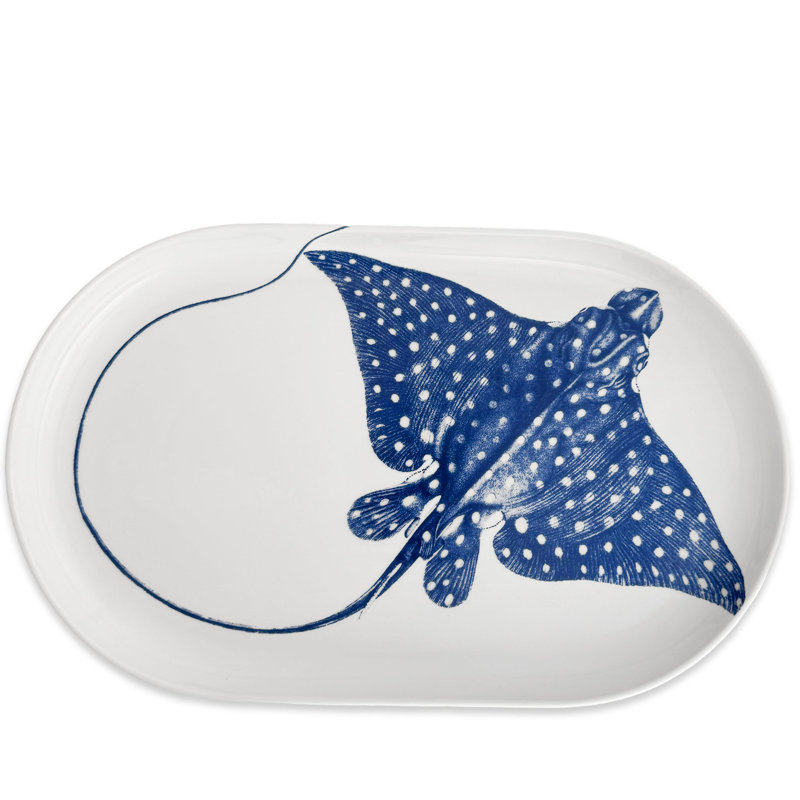 Stingray Porcelain Platter