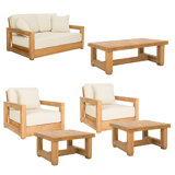 Melrose 6 Piece Outdoor Conversation Set