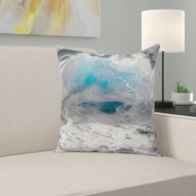 Water Throw Pillow