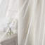 Pearl Beaded Tulle Overlay Room Darkening Grommet Curtains (Set Of 2)-1503200225-1503200156
