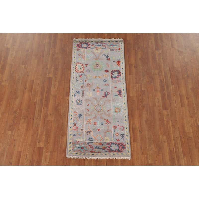 Tapis oriental fait à la main Oushak 3 x 6