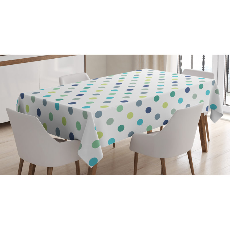 Classy Design Layout Tablecloth, 70" L x 52" W