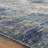 Luxe Weavers Euston Collection 7679 Dark Blue-Light Blue 2x3 Modern Abstract Area Rug
