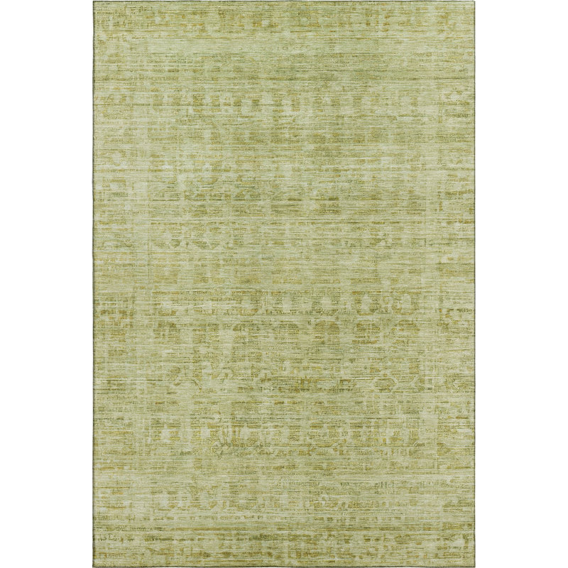 Premium Machine Washable Verlin AMF1775 Border Rug, Rectangle 10' x 14'