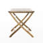 Table de salle à manger pliante en bois 43,5 po - Bois de qualité, fonctionnalité