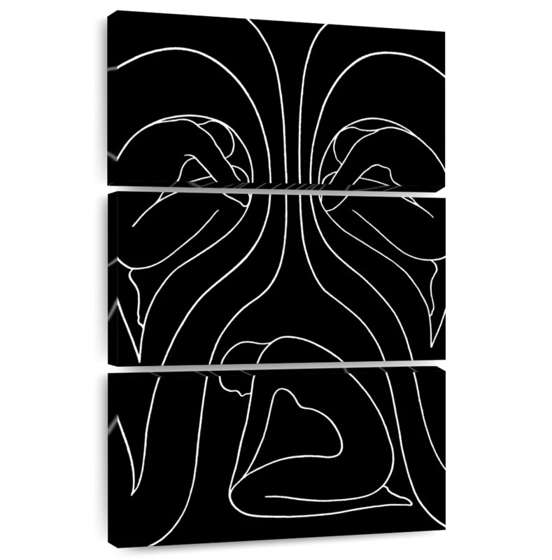 Kerrick Linear Meditation, 38" H x 24" W