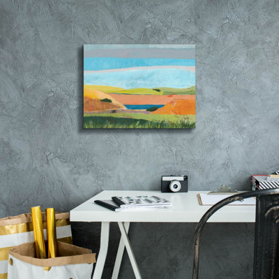«Of Contemporary Hues» par Jan Weiss, art mural sur toile