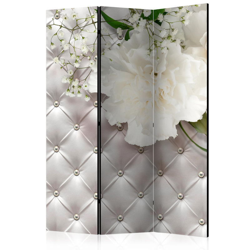 Catelyn 172cm H Solid Wood Folding Room Divider, 3