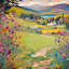 Tranquil Countryside View - Art mural sur toile tendue-1547459338