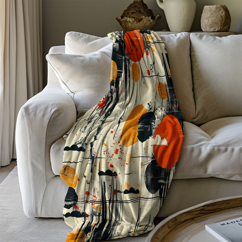 Couverture Minimalist Zen Harmony, Grand lit