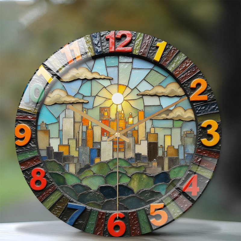 Horloge murale 12 po
