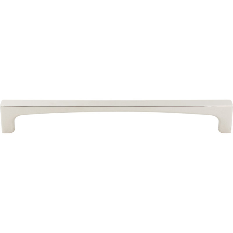 Riverside Appliance pull, Polished Nickel, 12" Center to Center