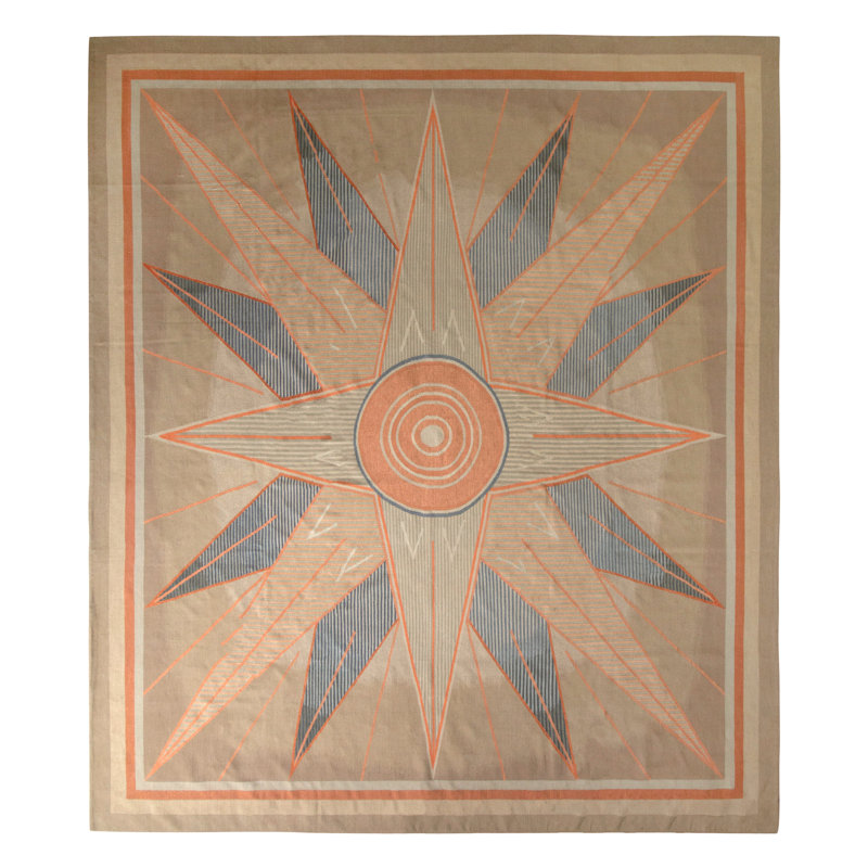 One-of-a-Kind 11’x12’5” Hand Knotted Area Rug